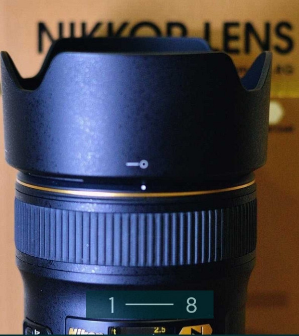 Объектив: NIKON AF-S Nikkor 35mm. F/1.4 G. Киев - изображение 1