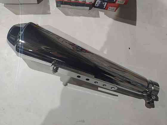 Глушник (тюнінг) 510*96mm (нержавіюча сталь, сопло, хром, прямоток) 118 Мукачево