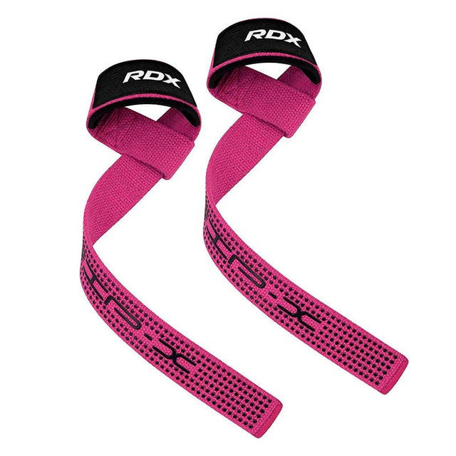 Лямки для тяги RDX S4 Gym Cotton Gel Straps Pink Plus Кам'янське - фото 2