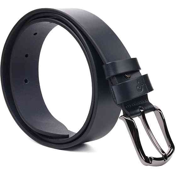 Практичный ремень для мужчин из натуральной кожи Grande Pelle 21471 Синий Киев