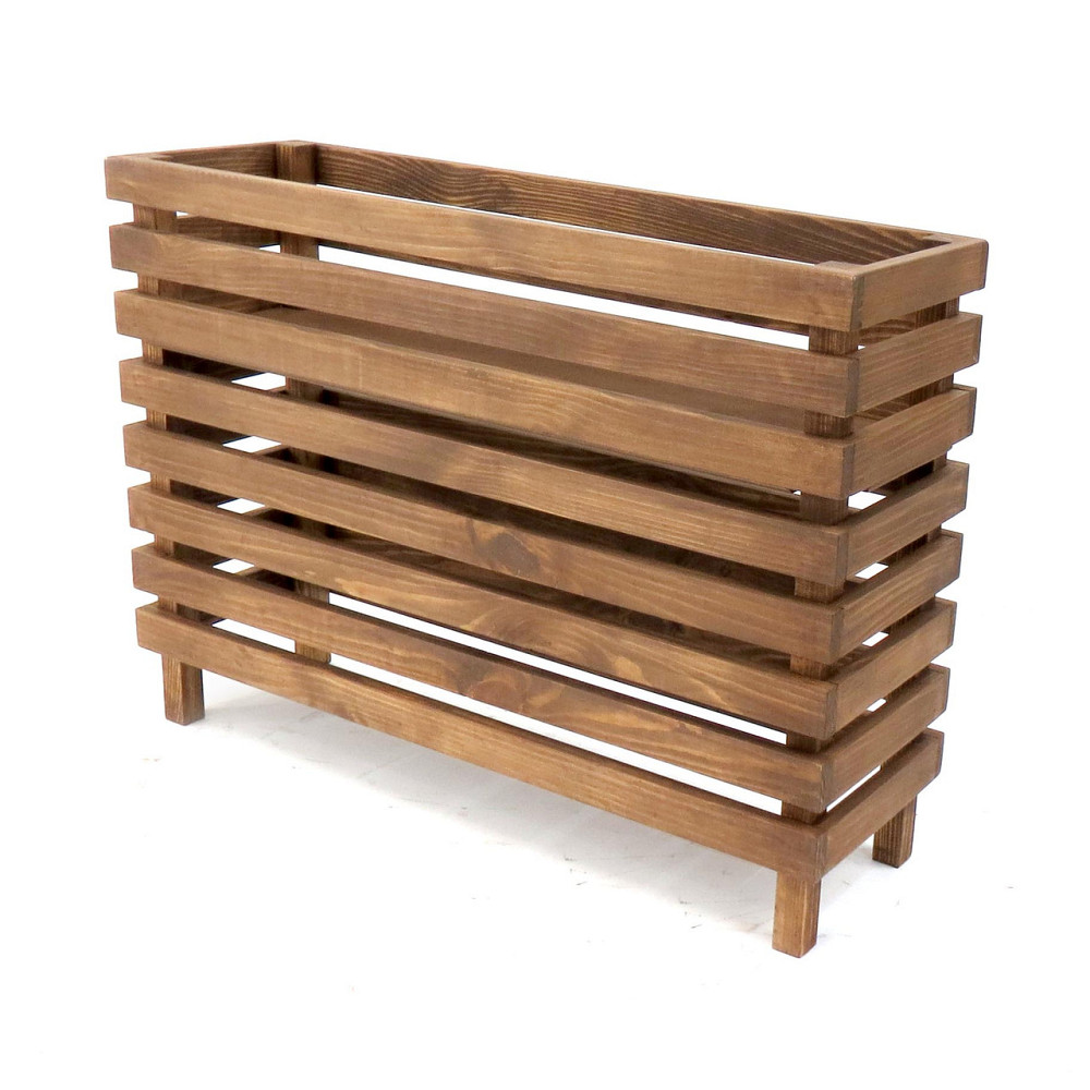 Кашпо на стійці "Лахольм 75х26х55" капучино Миколаїв - фото 1