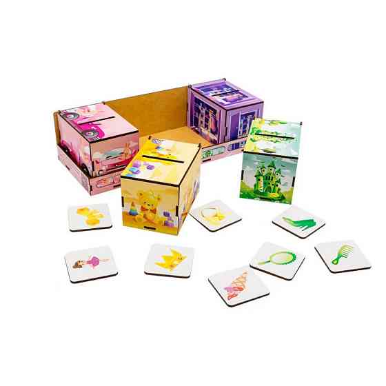 Дерев'яна настільна гра Монтессорі Принцеса Puz-89737 Вінниця