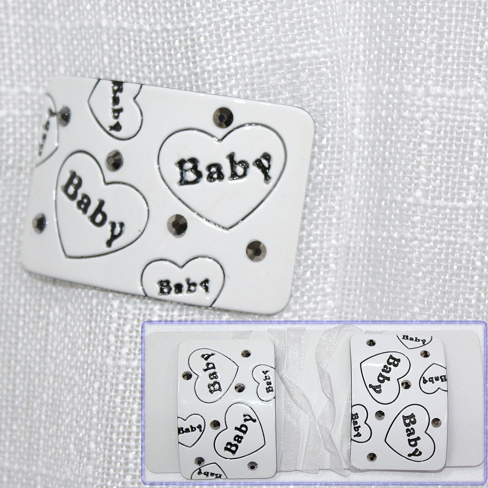 Магніти для штор і гардин (160м) Ксенія набір 2 шт Білий (81-071) Київ - фото 1