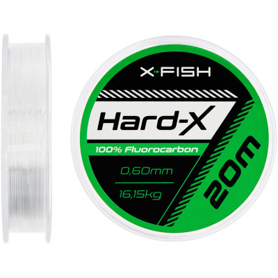 Флюорокарбон X-Fish Hard-X 20m (clear) 0.60mm 16.15kg (1917.03.92) Вінниця - фото 1