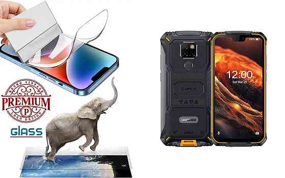 Полиуретановая пленка Doogee S68 Pro, Premium, толщина 0,2 мм Киев