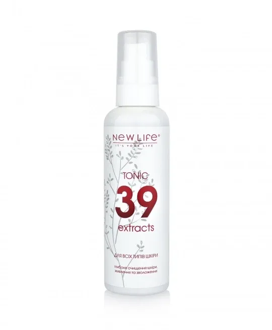 Тонік для всіх типів шкіри 39 екстрактів Киев - изображение 1