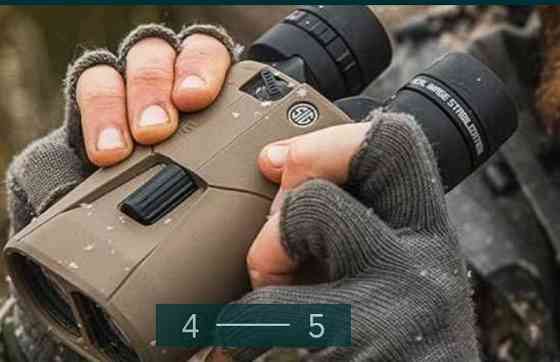 Водонепроникний бінокль Sig Sauer Zulu6 FDE HDX OIS 10x30 мм Київ