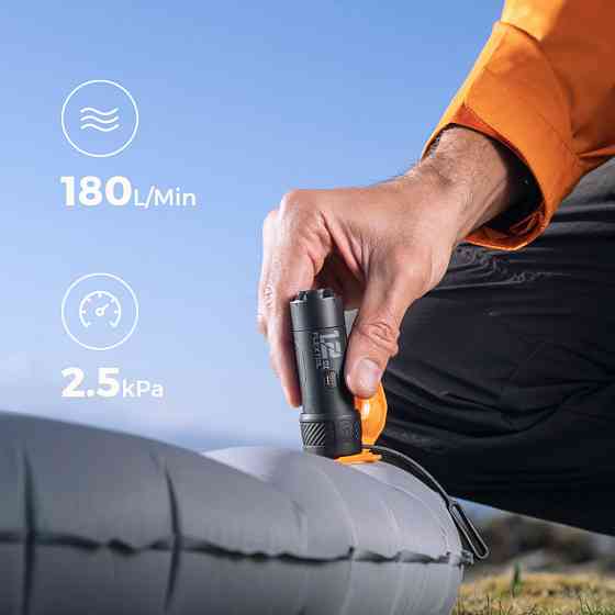 Насос кемпинговый Flextail Zero Pump, черный Киев