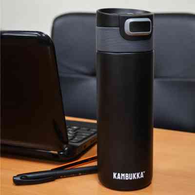 Термокружка Kambukka Etna 500 мл + кришка Reno Insulated чорний (11-01052) Винница