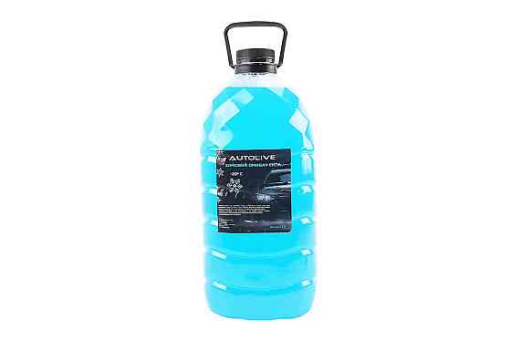 Рідина для очищення скла -20°С (в бачок омивача), синя 5L Бершадь