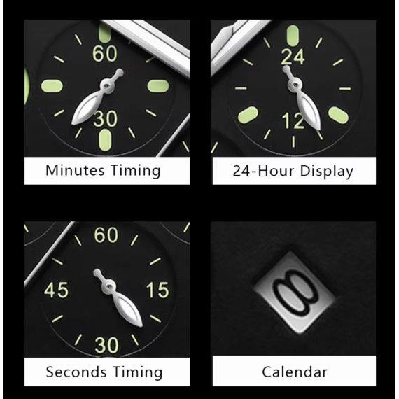 Мужские наручные часы Poedagar Luminious Винница - изображение 8