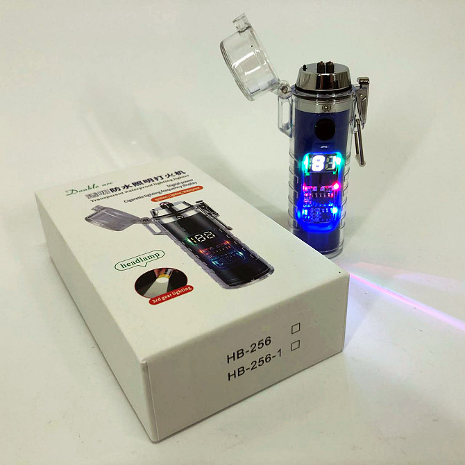 Запальничка Lighter з підзарядкою від USB HL-512, Електроімпульсна акумуляторна запальничка EY-99 Львів - фото 6
