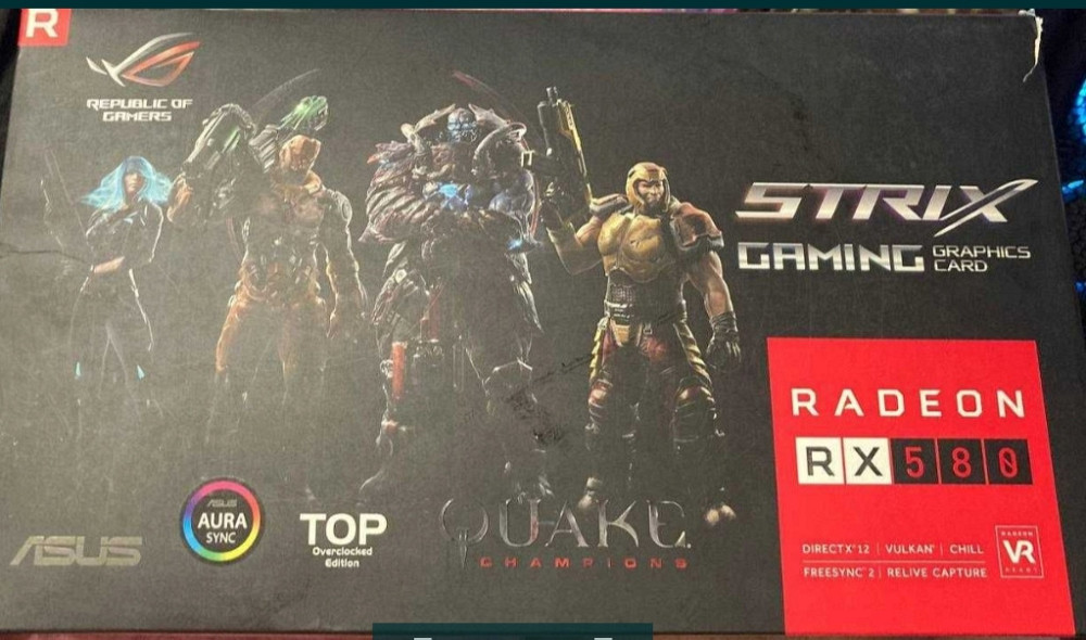 Відеокарта: ROG Strix RX 580 8Gb. Київ - фото 4