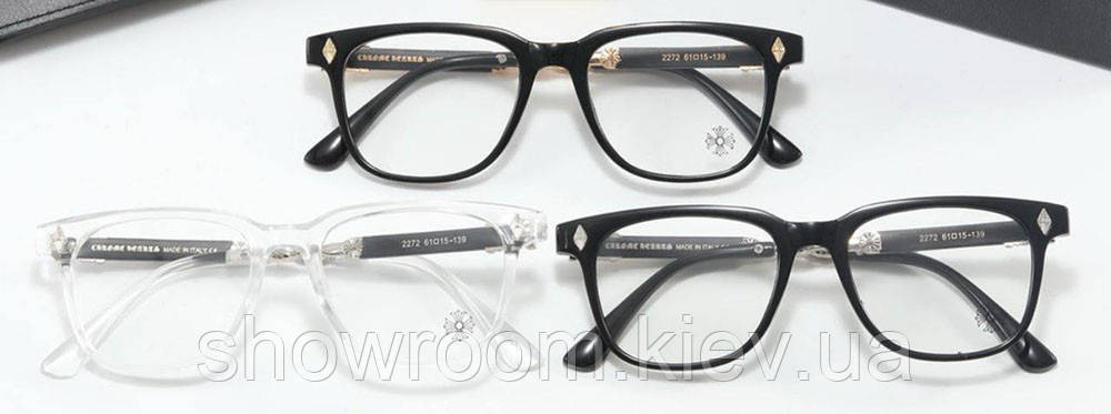 Жіноча брендова оправа Chrome Hearts 2273 gold Київ - фото 5