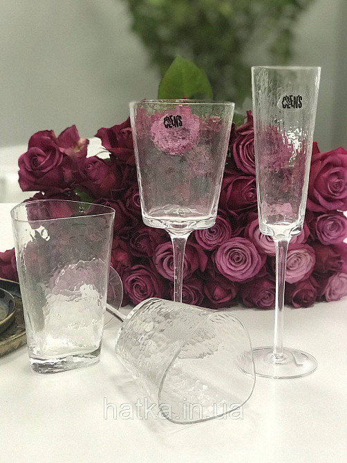 Келих "Прозорий траянгл" 300 мл прозорий Київ - фото 5