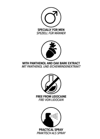 Пролонгатор PJUR delay spray з пантенолом и экстрактом коры дуба, 20 мл Sex Aura Киев