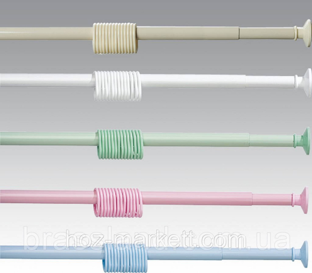 Карниз у ванну металевий телескопічний Харків - фото 1