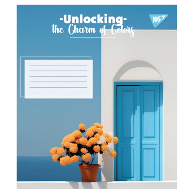 Зошит Yes Charm of Colors А5 96 аркушів лінія (767980) Вінниця - фото 2