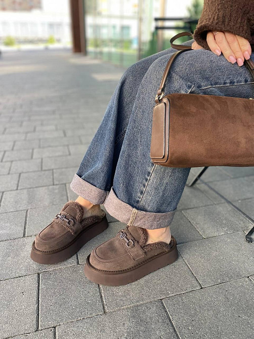 ITTS Угги жіночі ITTS -24 коричневі (зима, замша натуральна) (6042) Коломыя - изображение 2