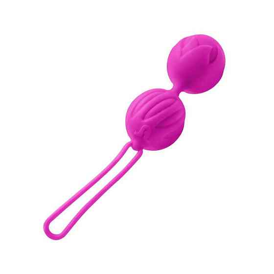 Вагинальные шарики Adrien Lastic Geisha Lastic Balls Mini Magenta (S), диаметр 3,4см, вес 85гр Sex Aura Киев