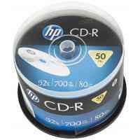 Диск CD HP CD-R 700MB 52X 50шт Spindle (69307/CRE00017-3) Киев