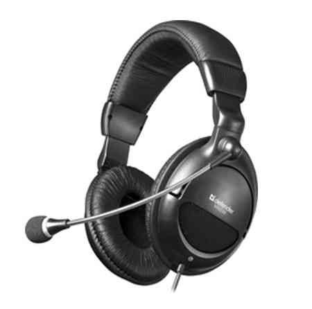 Навушники з мікрофоном Defender HN-898 3м (Чорні) Вінниця
