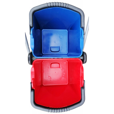 Відро для швабр Planet Household візок для прибирання на 2 відра з віджимом 25+25 л (10249) Вінниця - фото 7