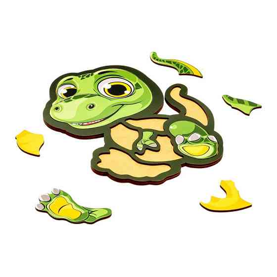 Дитячий пазл-вкладиш "Динозавр" Puz-22970, 8 елементів Вінниця