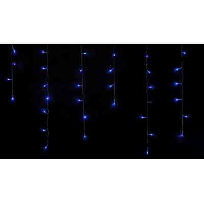 Гирлянда Delux ICICLE С 100 LED 3,2x0,7m синий/прозрачный IP20 (90015253) Винница
