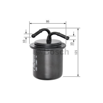 Фильтр топливный Bosch 0 986 450 114 Винница - изображение 5