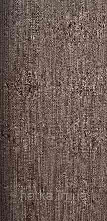 Шпалери вінілові на флізеліні гарячого тиснення Sintra Atmosphere однотонні тонка смужка коричневі 512159 Київ