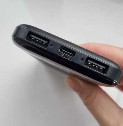 Портативный внешний аккумулятор Power Bank Powerway TX10 10000mAh (Черный) Винница - изображение 4