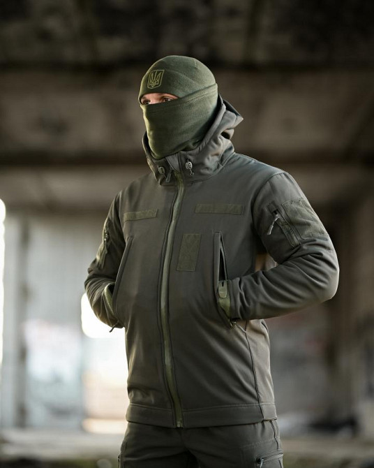 Тактичний костюм Softshell 5в1 LUNAR олива ТР6408 Одеса - фото 6