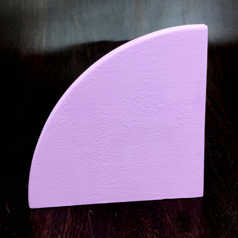 Угловая настенная полка 