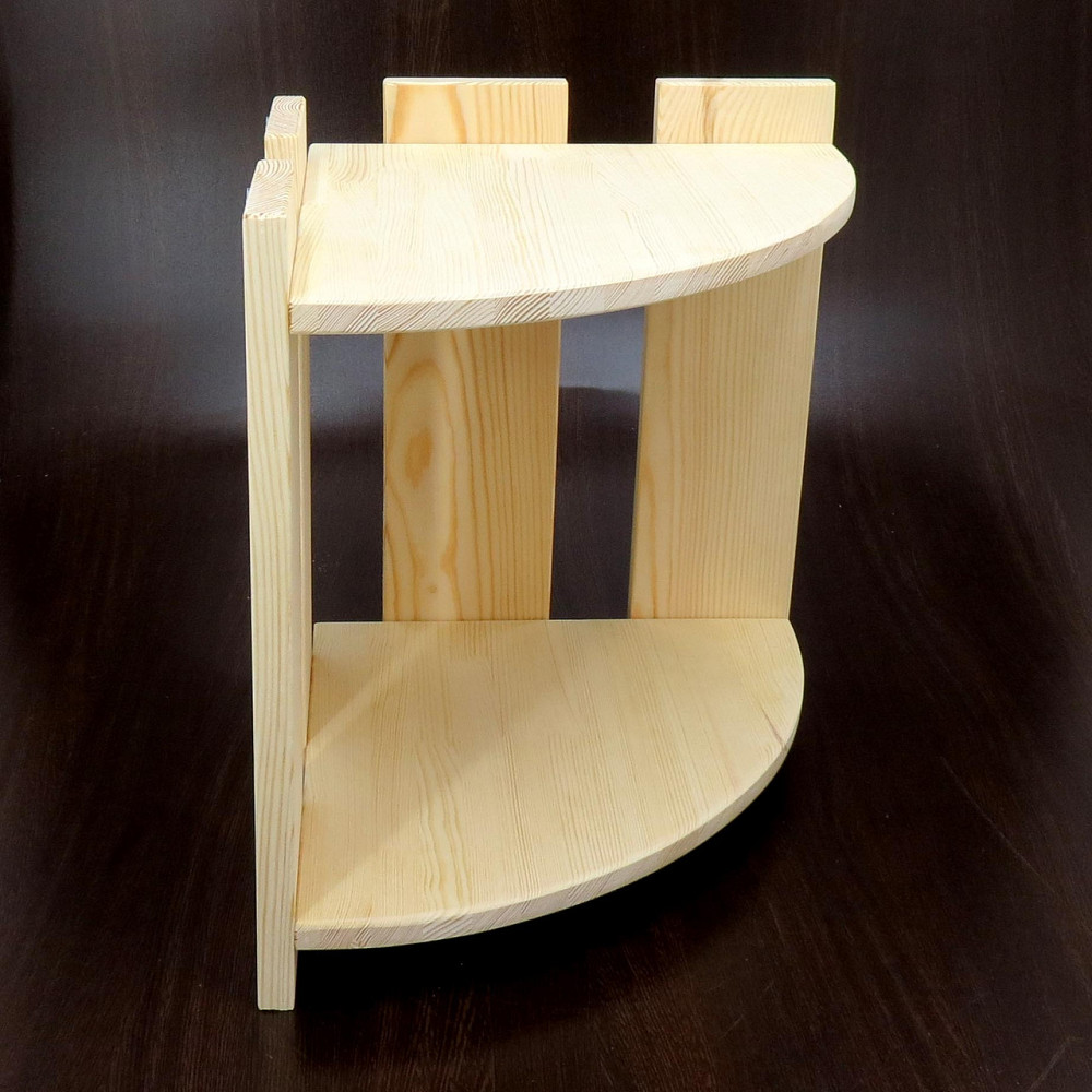 Кутова настінна полиця "Сейбо" бланже Миколаїв - фото 7