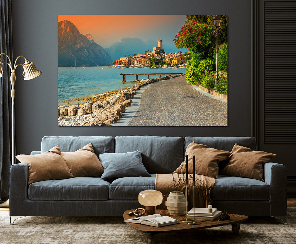 Картина холст в гостиную / спальню   Природа Італії      MLP_361 80x120 см Киев - изображение 3