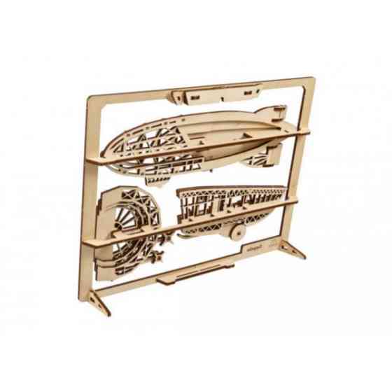 Дерев'яний механічний 3D конструктор Ugears Цепелін (70208) Харків
