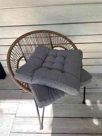 Подушка для стульев (50x50х8 см) Decorator Соро цвет серый 84-052 Киев