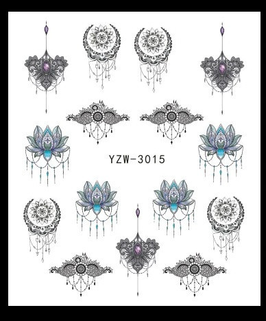 Наклейки для нігтів YZW-3015 Київ - фото 1