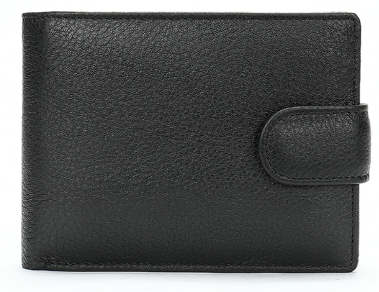 Портмоне чоловіче Vintage 20041 Чорне Київ - фото 1