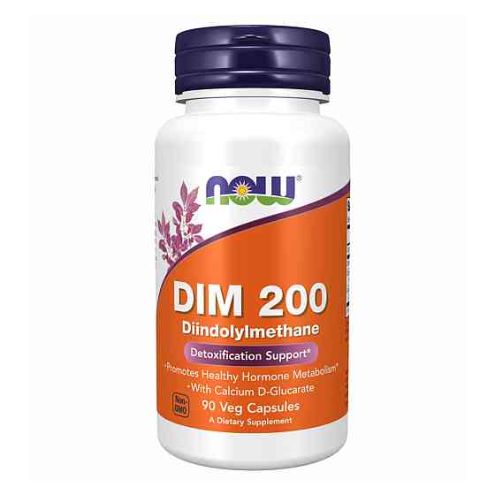 Дииндолилметан NOW Foods DIM 200 D-Glucarate 90 капс Киев