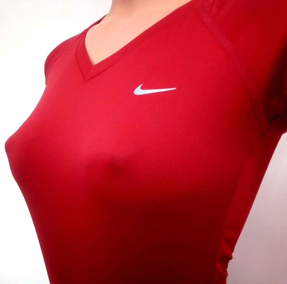 Жіноча футболка Nike Air червона p.S (44) Суми - фото 2