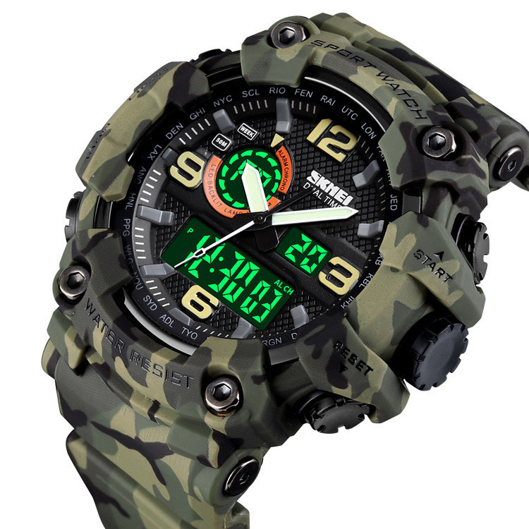 Skmei 1520CMGN Green Camo. SBR Киев - изображение 2