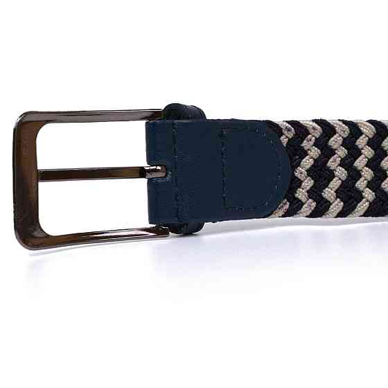 Текстильный ремень Vintage 20812 Синий Киев