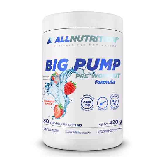 Big Pump Pre Workaut Formula - 420g Strawberry Луцьк