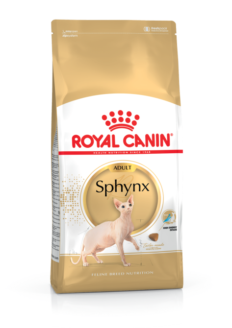 Корм для дорослих котів породи Сфінкс ROYAL CANIN SPHYNX ADULT 10.0 кг Київ - фото 1