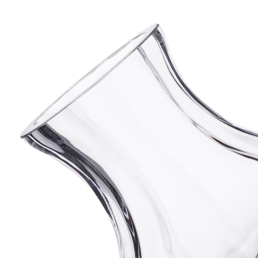 Flower Season Скляна ваза для квітів прозора 20.5 см декоративна для дому та інтер'єру + Киев - изображение 8