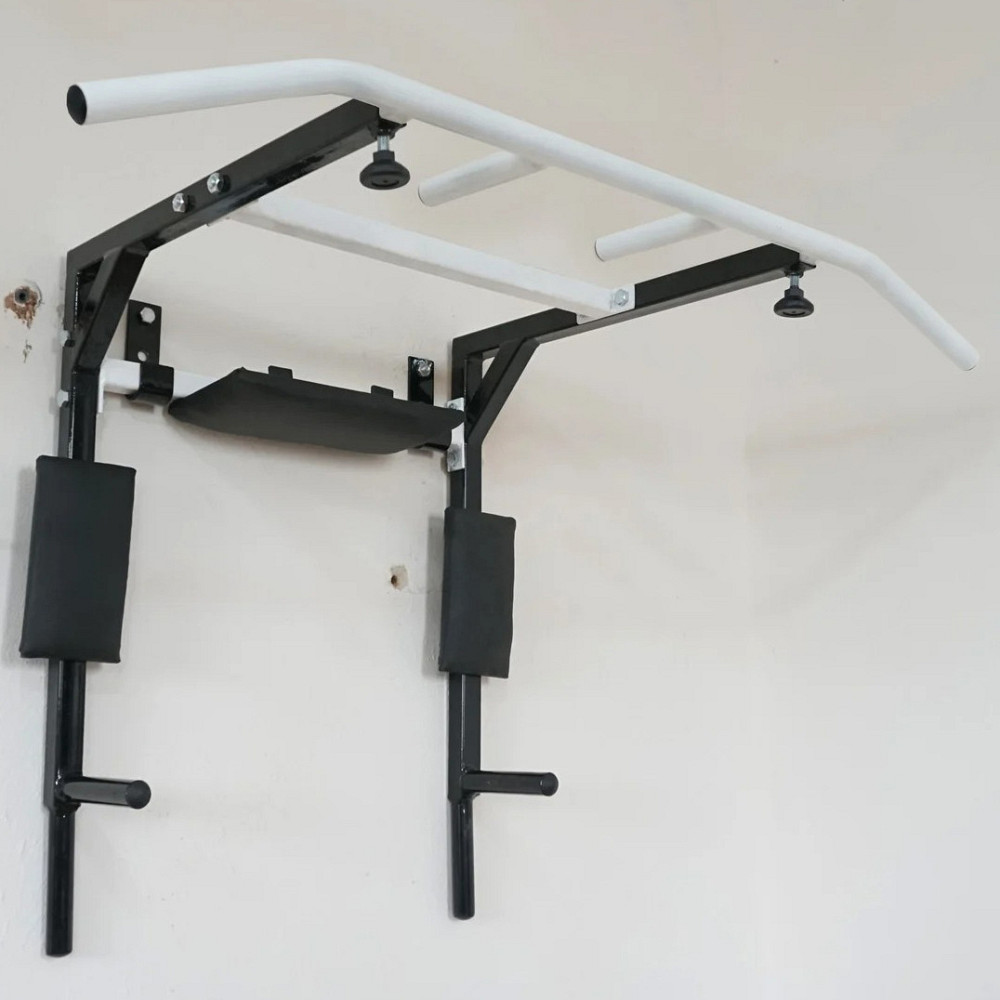 Спортивный настенный турник + брусья + пресс 4 в 1 А119-ЧГ для дома Киев - изображение 2