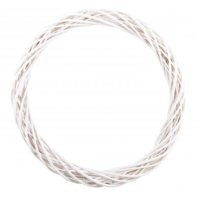 Різдвяний вінок YES! Fun ротанговий білий, d-60см (973450) Вінниця - фото 1