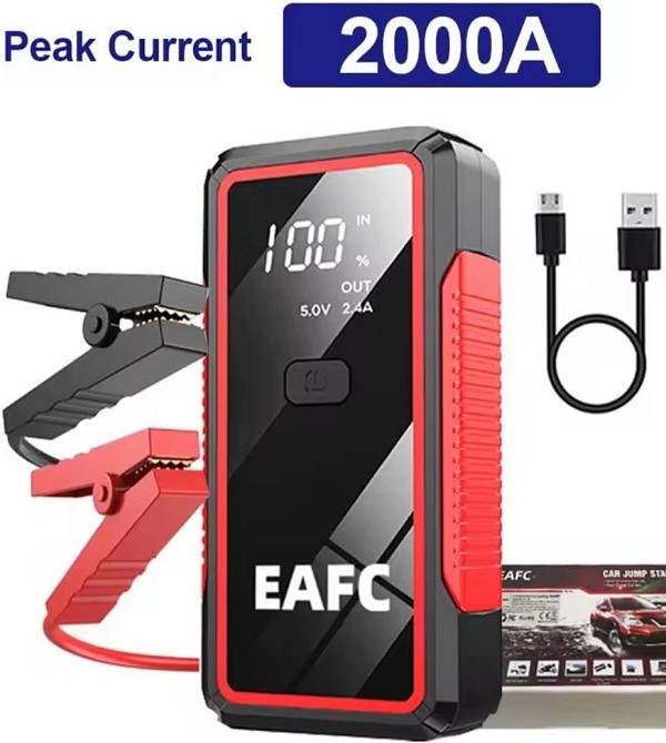 Автомобільний пусковий пристрій Booster Стартер Павербанк. Київ - фото 6